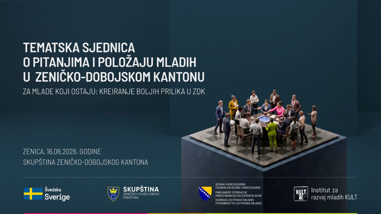 Tematska sjednica o položaju mladih u ZDK: Dijalog o izazovima i rješenjima
